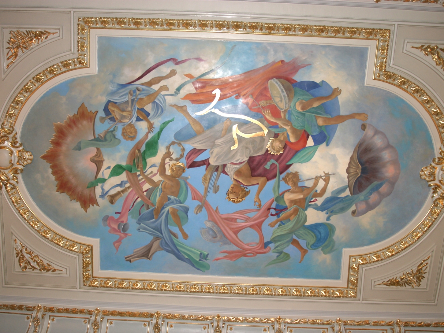 Decoratiuni Teatrul Municipal Mr. Gh. Pastia Focsani