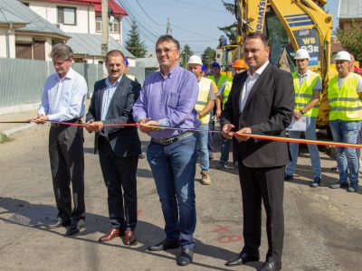 În municipiul Focșani au început lucrări în completare pentru extinderea și reabilitarea sistemului de apă și canalizare
