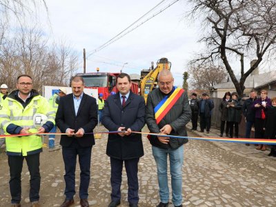La Mărășești au început lucrările pentru extinderea sistemului de apă și canalizare