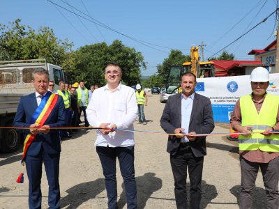 Au început lucrările pentru extinderea sistemului de canalizare în Dumbrăveni