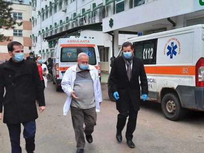 Președintele Cătălin Toma, în vizită la Spitalul Județean de Urgență din Focșani