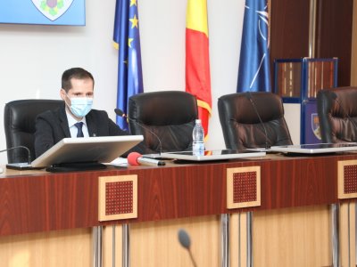 Președintele Cătălin Toma și-a prezentat bilanțul după trei luni de mandat în fruntea Consiliului Județean Vrancea