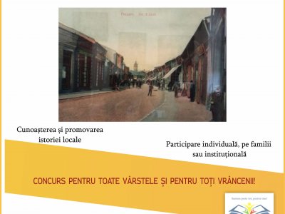 Concursul „Povestea străzii mele” – termen pentru depunerea lucrărilor 14 mai 2021