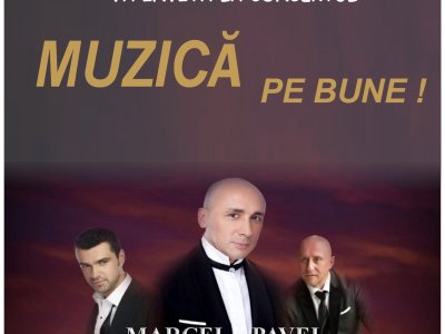 Marcel Pavel, Vlad Miriță și Iordache Basalic, la Focșani pe 9 decembrie în spectacolul ”Muzică pe bune!”