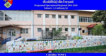 S-a semnat contractul de proiectare și execuție pentru ”Reabilitare energetică şi lucrări conexe Centrul de zi de recuperare şi reabilitare copii cu dizabilităţi din Focșani”