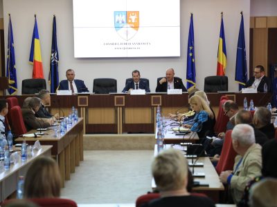 Ministrul antreprenoriatului și turismului, în vizită la Consiliul Județean Vrancea