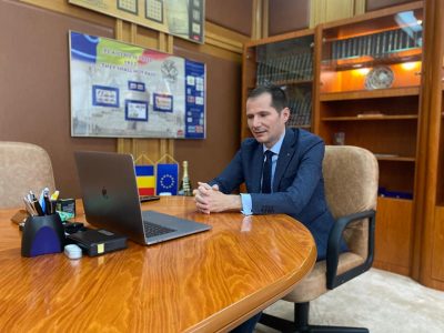 Cătălin Toma, întrevedere online cu domnul Marius-Gabriel Lazurca, ambasadorul României în Mexic