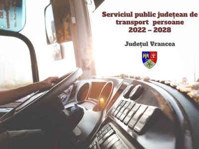 Consiliul Județean Vrancea a reluat licitația publică pentru delegarea gestiunii serviciului public județean de transport de persoane pentru 4 trasee