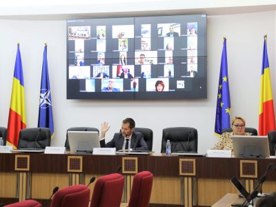 Ședinţa extraordinară a Consiliului Judeţean Vrancea convocata de îndată în 06.09.2022