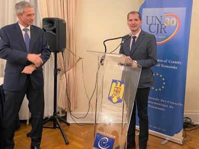 Președintele Cătălin Toma a participat la celebrarea a 30 de ani de la înființarea Uniunii Naționale a Consiliilor Județene din România, la Strasbourg