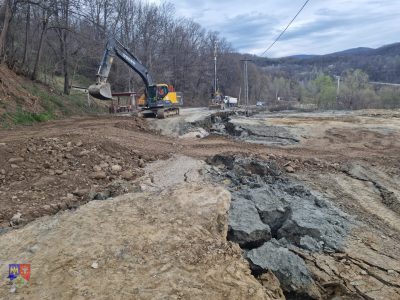 Consiliul JudețeanVrancea face demersuri pentru remedierea alunecării de teren de la Vidra – Vizantea Livezi