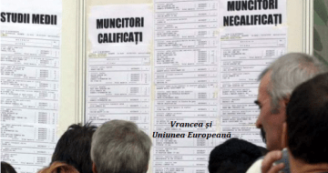 Locuri de muncă vacante la data de 31.05.2023 în Județul Vrancea și în Uniunea Europeană