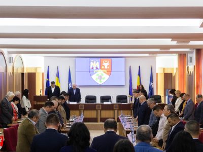 Ionel Cel-Mare, ales în unanimitate vicepreședinte cu atribuții de președinte al Consiliului Județean Vrancea