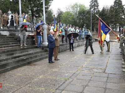 Ceremonii înălțătoare la Mausoleele Eroilor din Mărășești și Focșani, la comemorarea a 107 ani de la marile bătălii di Primul Război Mondial