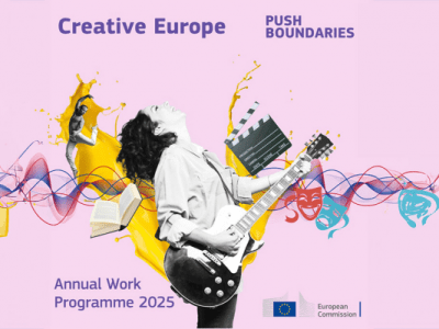 Informare – granturi 2025 pentru proiecte europene de cooperare în cadrul programului „Europa Creativă” 2021-2027, componenta Cultură