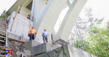 Podul de la Prisaca – Valea Sării, reabilitat în timp record