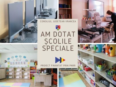Educație modernă pentru fiecare copil din Vrancea!