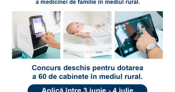 Apel de proiecte pentru dotarea cabinetelor de medicină de familie