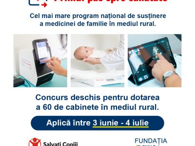 Apel de proiecte pentru dotarea cabinetelor de medicină de familie