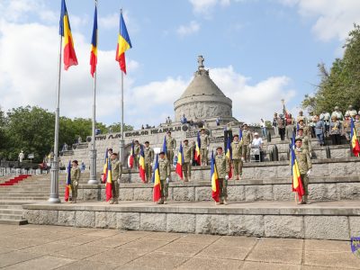 Vrancea cinstește eroii neamului la Mausoleele de la Mărășești și Focșani