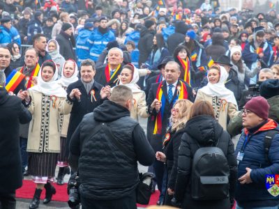 24 ianuarie – Ziua Unirii Principatelor Române, sărbătorită la Focșani