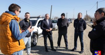 Președintele Nicușor Halici, pe teren: avansează lucrările pe DJ 204G Suraia – Boțârlău