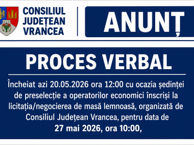 Anunț Public