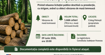 ANUNȚ PUBLICITAR